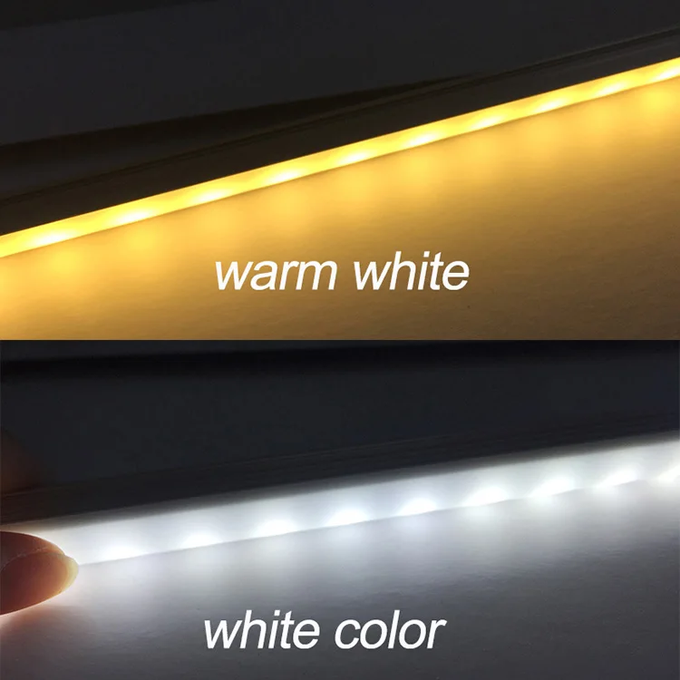 Imagem -03 - Led Rigid Strip Bar Light Iluminação Alumínio Branco Quente Iluminação Personalizar 300 Metros 12v Branco sob Gabinete Cozinha