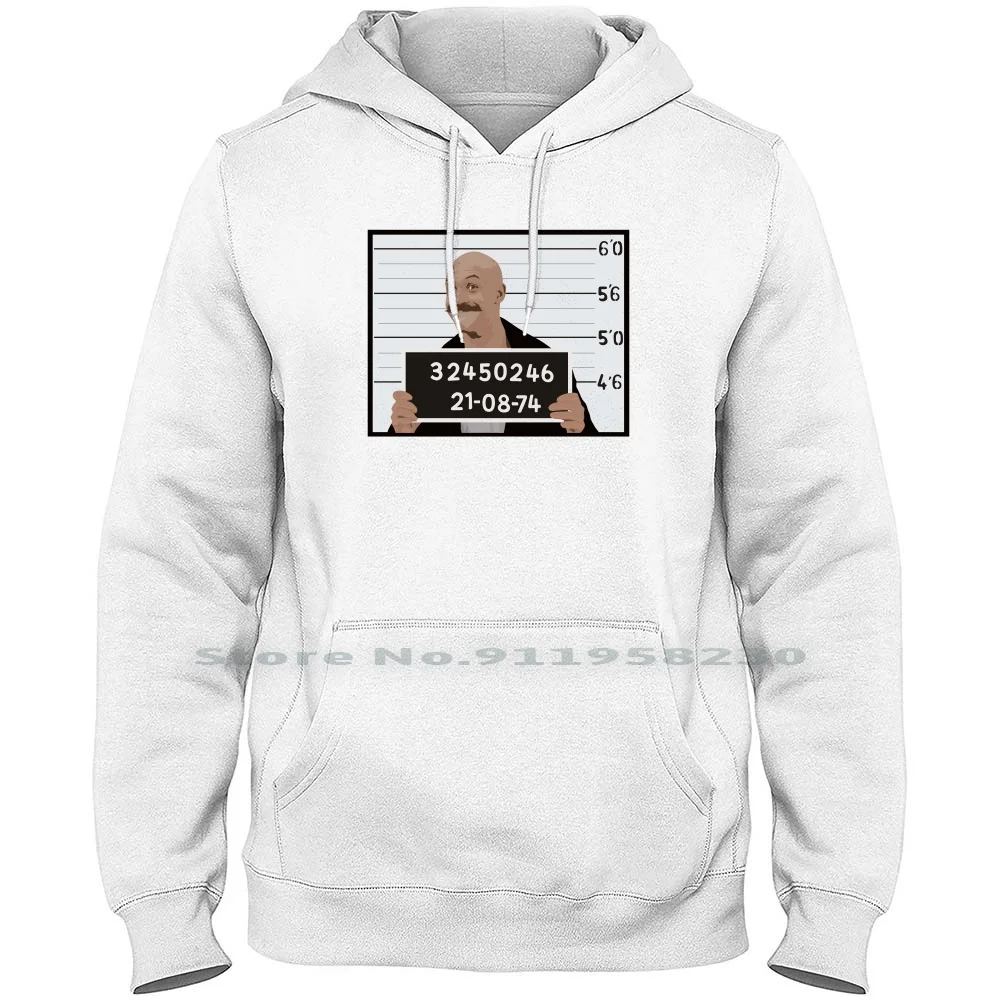 Prisoner Men Women Hoodie Pullover Sweater 6XL Big Size Cotton Prisoner Prison Parody Design Comedy Movie Alone Sign Son One So