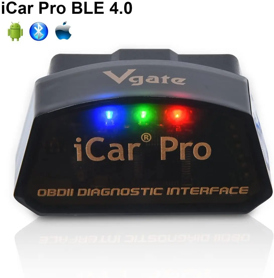

Vgate iCar Pro Bluetooth 4,0 (BLE) OBD2 считыватель кодов неисправностей OBDII Автомобильный сканер автомобильный индикатор проверки двигателя для iOS/Android