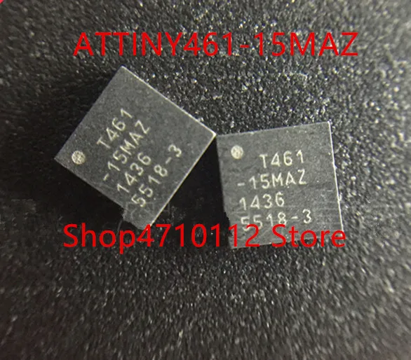 

Free shipping NEW 10PCS/LOT ATTINY461-15MAZ ATTINY461-15 ATTINY461 TINY461 T461 QFN-20