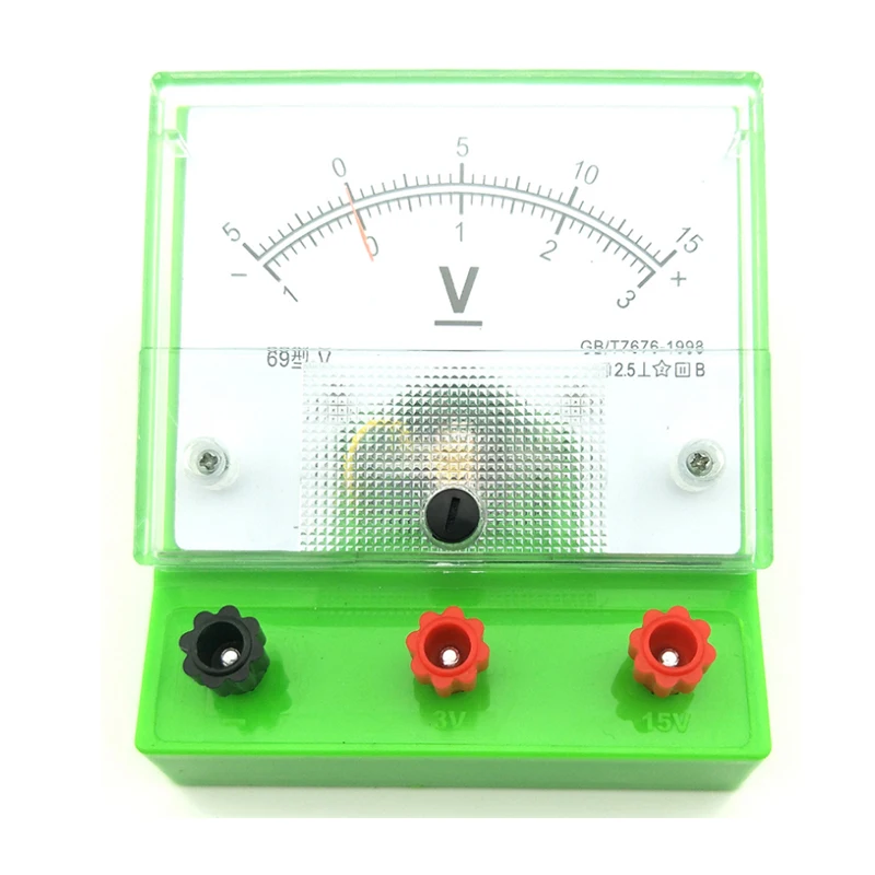 Physical Electrical Circuit  Ammeter Voltmeter/ Volt Meter  Experiment Equipment For High School Students