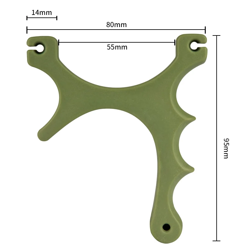 미니 슬링 샷 플라스틱 스틸 투석기 슬링 샷 왼쪽과 오른손에 관계없이 휴대용 야외 스포츠 рогатеа 대상 샷