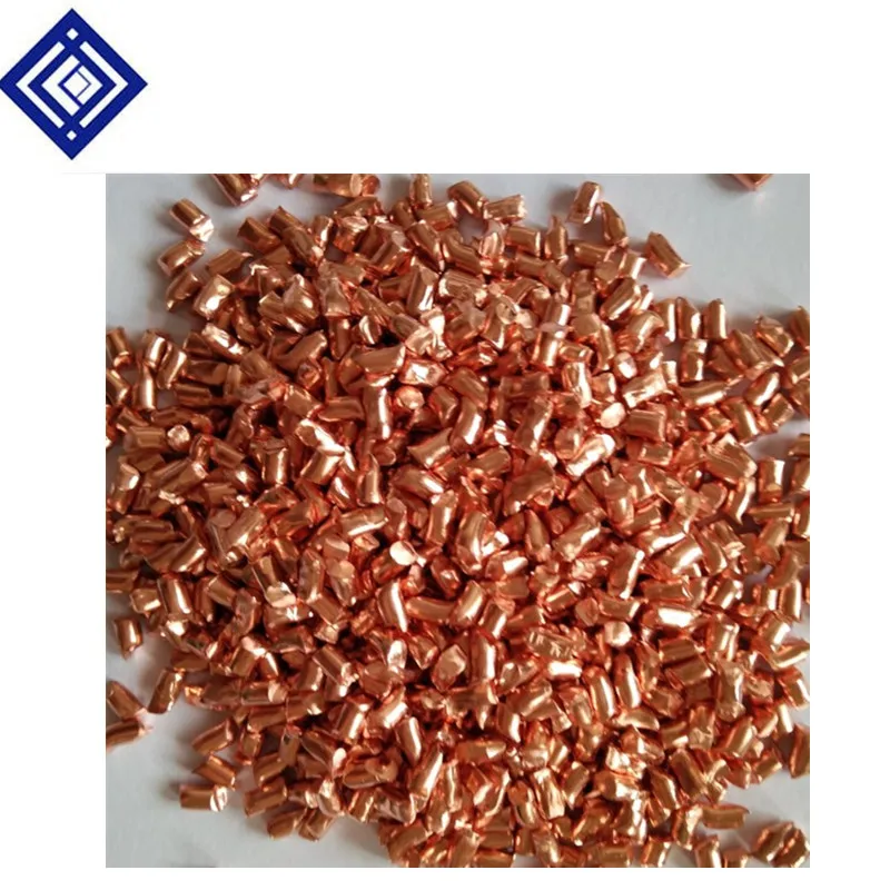 High quality purity 99.99%  and 99.9%copper particles  electrolysis copper particles