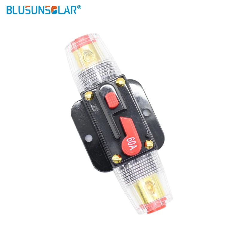 100A 50A 60A 80A 150A 12V 24 Car Truck Audio Amplifier Circuit Breaker Fuse Holder AGU Style Stereo Amplifier Refit Fuse Adapter