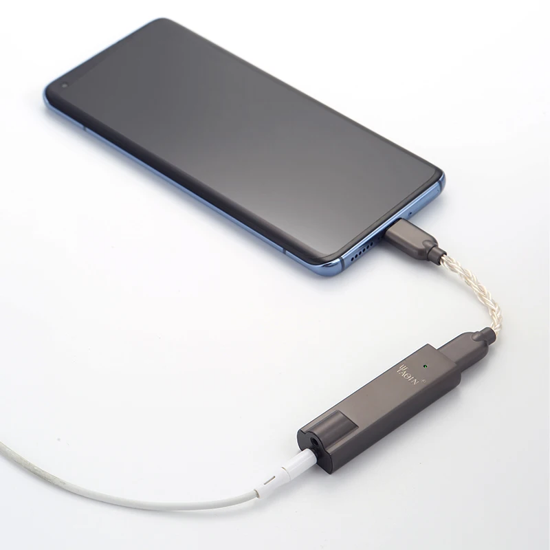 YAQIN DAC-X8 AK4493EQ المحمولة DAC مكبر للصوت 768 كيلو هرتز/32Bit DSD512 مع 3.5 مللي متر/2.5 مللي متر مخرج