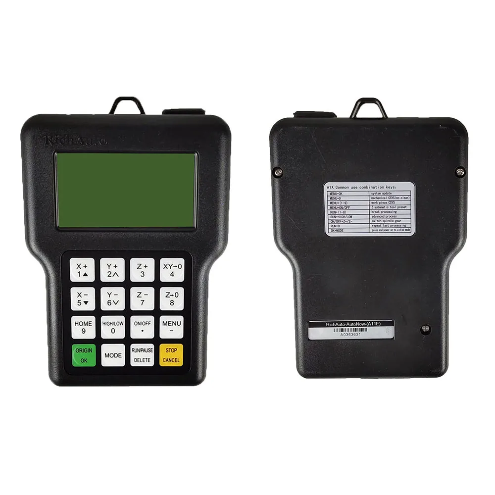 RichAuto DSP A11 controller CNC A11S A11E telecomando per Controller di movimento a 3 assi per incisione e taglio CNC versione inglese
