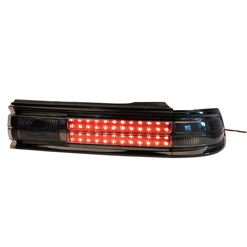 Car Modified LED Brown Rear Tail Lamp Brake Llight turn Signal for Toyota MARK 2 GX90 1992 1993 1994 1995 3PCS