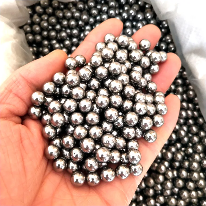 100/500pcs 3/4/5/6/7/8/9/10mm Slingshot Ammo Steel Balls Slingshot Hunting High-carbon Steel Slingshot Balls Hitting Ammo Steel