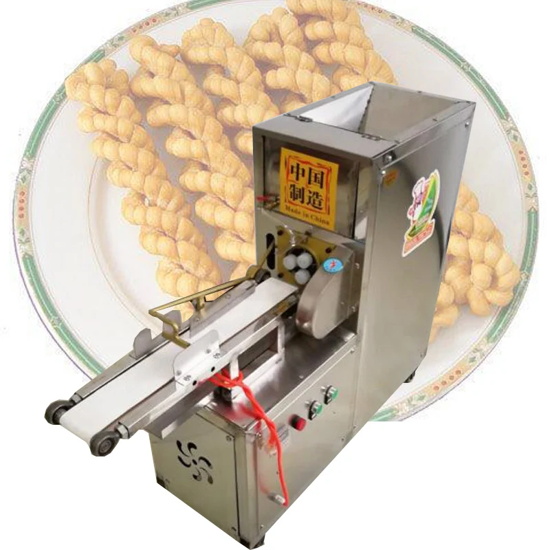 

Twisted dough twisting food making machine / crispy snack dough twisting machine