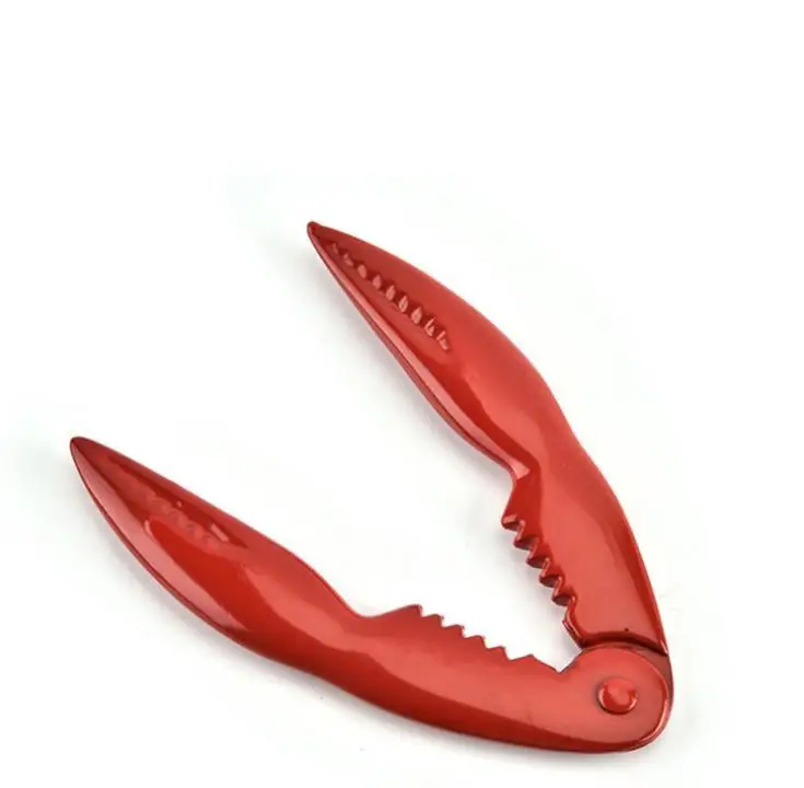 Kitchen Tools Red Crafts Seafood Crackers Clips Metal Cracker Crab Lobster Cracker Seafoods Tool SN3639