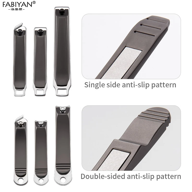 Stainless Steel Nail Art Clipper Cutter Professional Manicure Trimmer Finger Toe Nipper Knife Silver Pedicure Fingernail Tools
