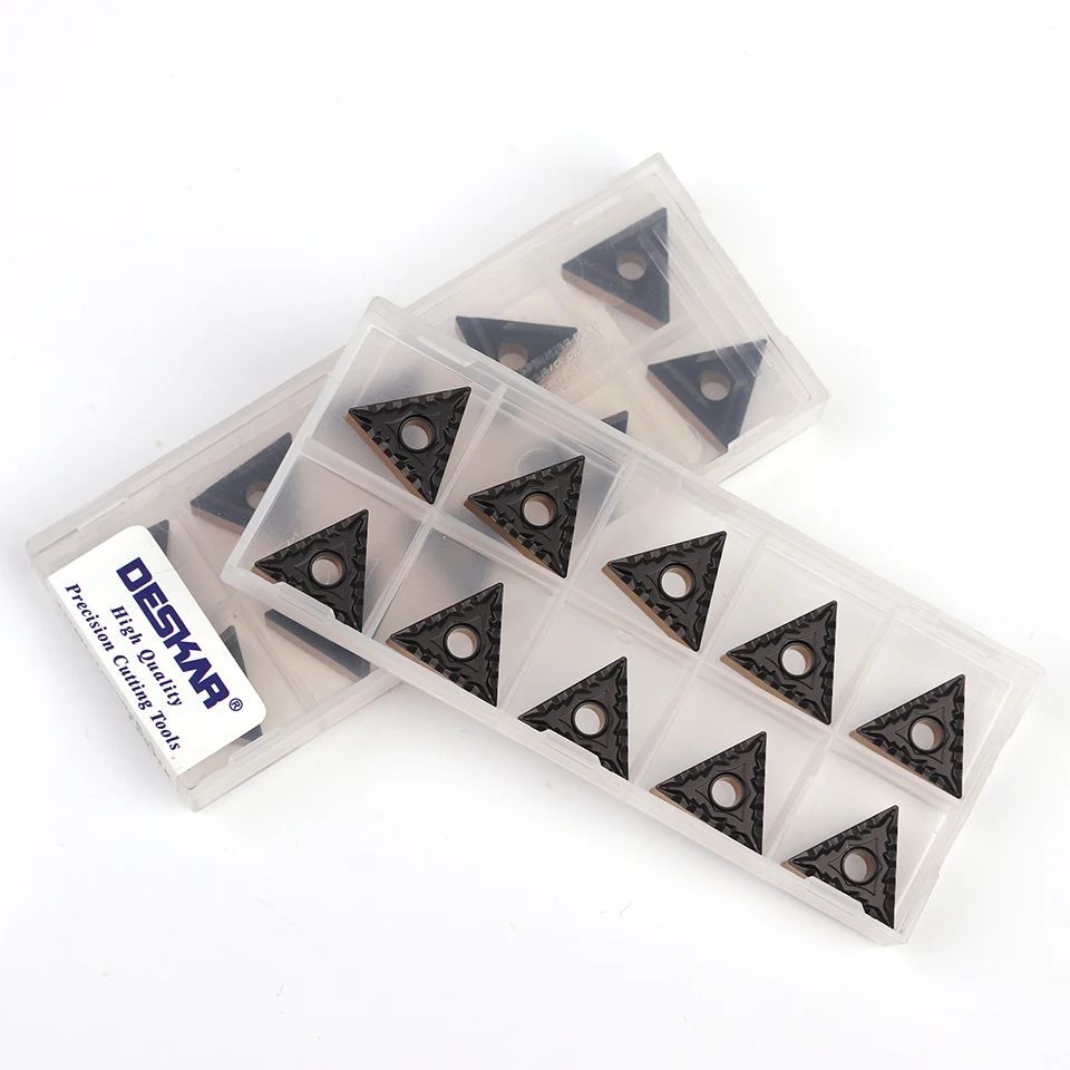 TNMG160404 TNMG160408 TNMG160412 TM CQ HQ Tối R-S L-S LF9218 DESKAR Gốc Tiện Bằng Máy CNC Công Cụ Dụng Cụ Thép Cacbua Lắp