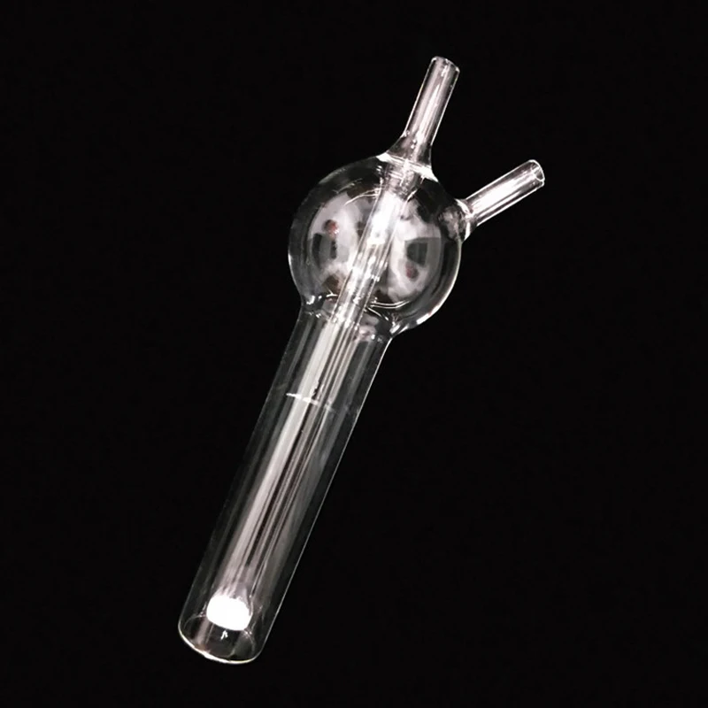 Clear/Brown So2 Sulfur Dioxide Absorption Bottle Porous Glass Plate Absorption Bottle/Tube