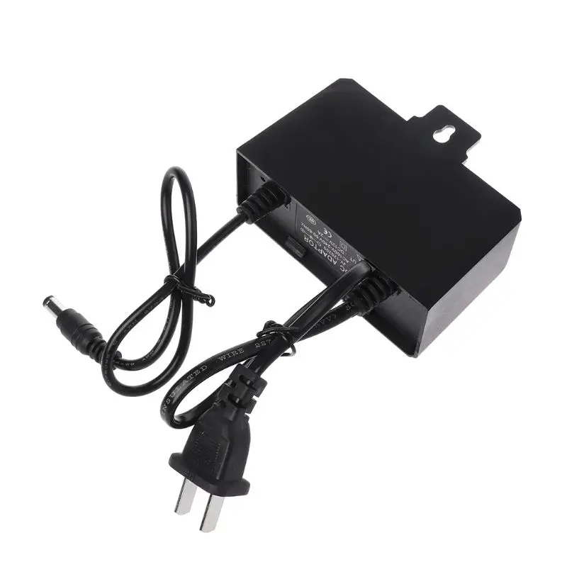 ESCAM Power Supply AC DC Charger Adapter 12V 2A EU US Plug Waterproof Outdoor for Monitor CCTV CCD Security Camera