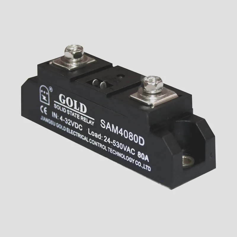 

GOLD Solid state Relay SAM4060D SAM4080D SAM40250D SAM40300D relay for glass tempring furnaces