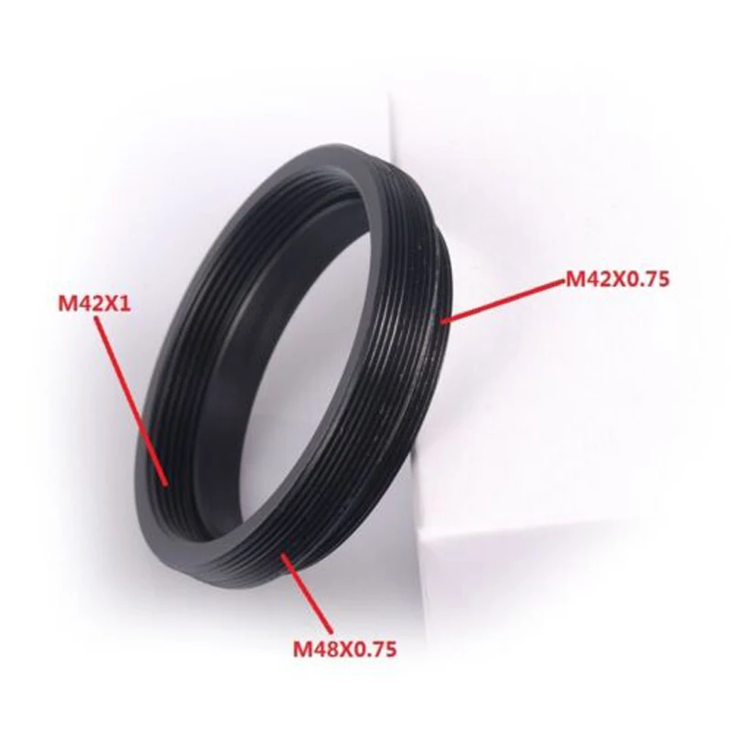 Phạm Vi Adapter T T2 M42X1 Để M48X0.75 M42X0.75 Nam Đường Chỉ May Liền Mạch Connnect
