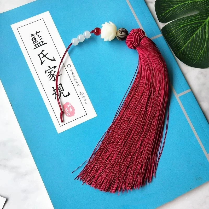 Mo Dao Zu Shi Hot TV Series Chen Qing Ling Cosplay Bag Hanging Pendant Decorations Props Cultivation Tassel Ornaments Gift 15cm