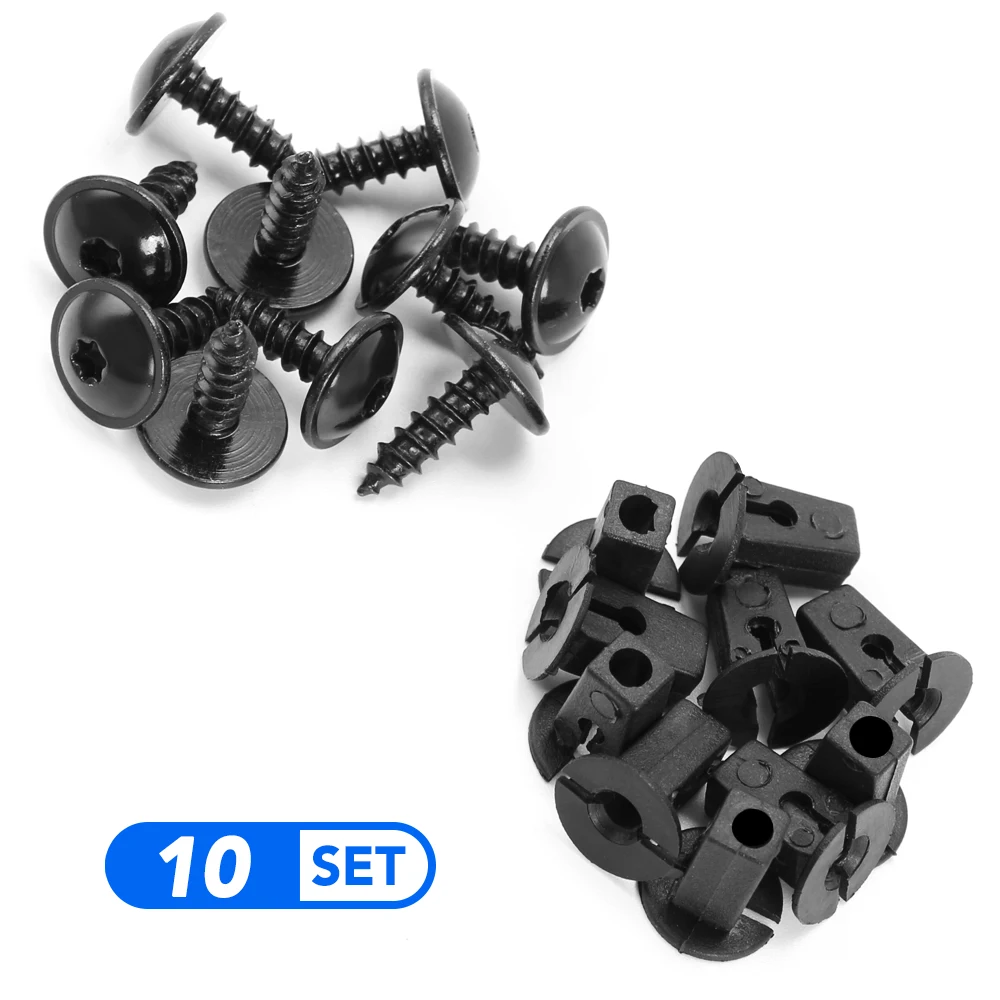 Car Fender Liner Mudguard Fastener Clips for Opel Zafira a b Astra h g j k f Mokka Corsa b c d Vectra