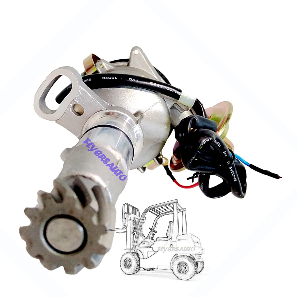 T2T84872 MD326637 MN131535 NEW IGNITION DISTRIBUTOR for MITSUBISHI 4G63 4G69 CAT GP18K FORKLIFT 4 cyls cylinders FORKLIFT PARTS