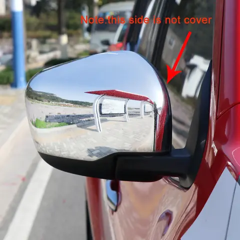 निसान नवारा NP300 D23 पिकअप एक्सेसरीज़ 2015-2020 के लिए ABS क्रोम डोर साइड मिरर रियरव्यू फ्रेम कवर ट्रिम 8 best sales निसान नवारा एनपी300 - №5