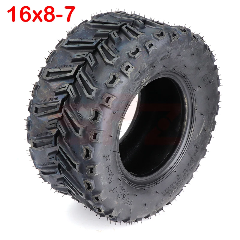 ATV tire 16x8-7 lawn vehicle electric patrol car lawn mower tire 16*8-7 tire wear