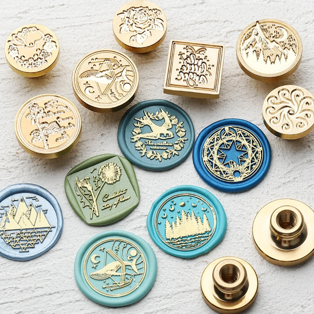 1 Piece Head Seal Stamp Wax Seal DIY Vintage Craft Envelope Wedding Invitation Packaging Scrapbook
