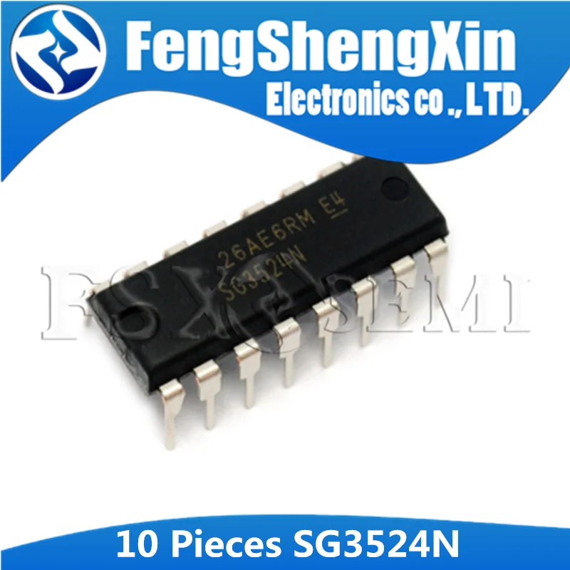 10Pcs SG3524N DIP-16 SG3524 SOP SG3524A SOP-16 DIP 3524N DIP16 REGULATING PULSE-WIDTH MODULATORS IC