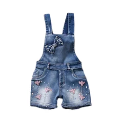 2023 year Spring Autu kids overall jeans clothes newborn baby denim overalls jumpsuits for toddler/infant girls bib pants