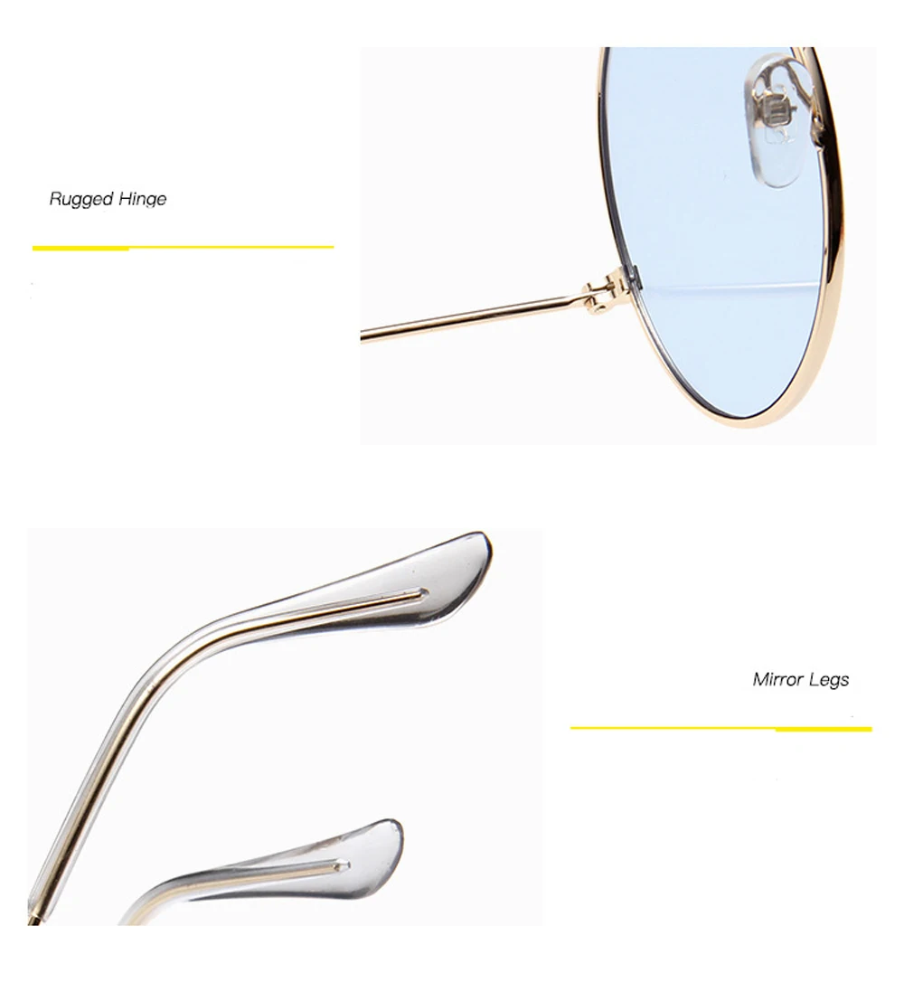 MUSELIFE 2026 Runde Damen-Sonnenbrille UV400 Retro Metall-Sonnenbrille mit Verlaufsgläsern Vintage-Spiegel Luxus-Brillen – Detail 24