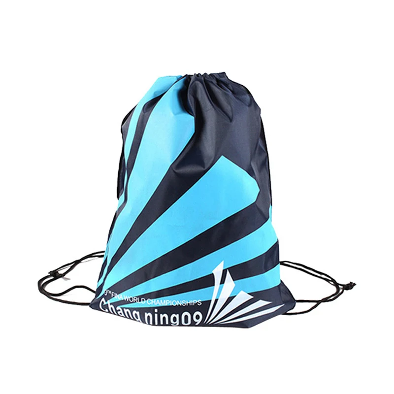 Waterproof Beach Light Drawstring Bag Swimming Hiking Storage Shoulder Bag Unisex Casual Solid Big Capacity Storage Bag