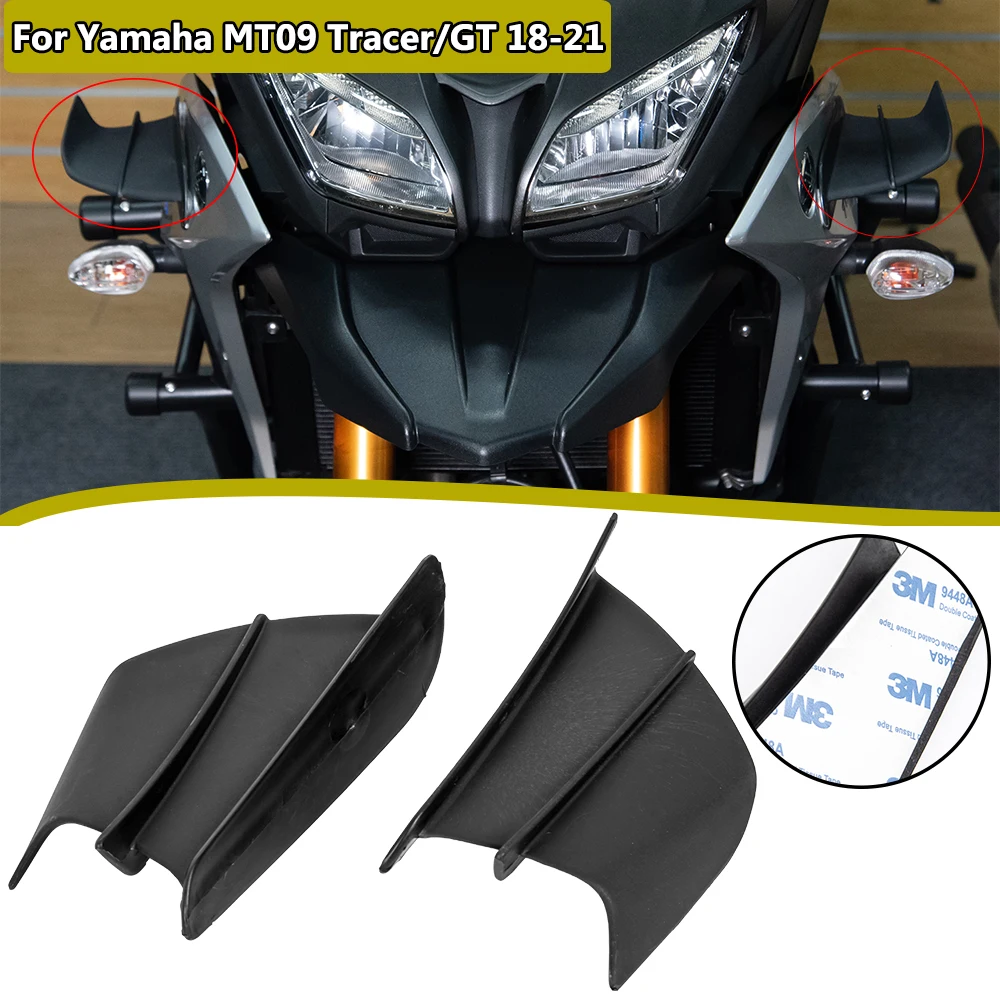 

Motorcycle Accessories Winglet Aerodynamic Wing Kit Spoiler Fairing Wind Deflector For Yamaha Tracer 900 GT 2018 2019 2020 2021