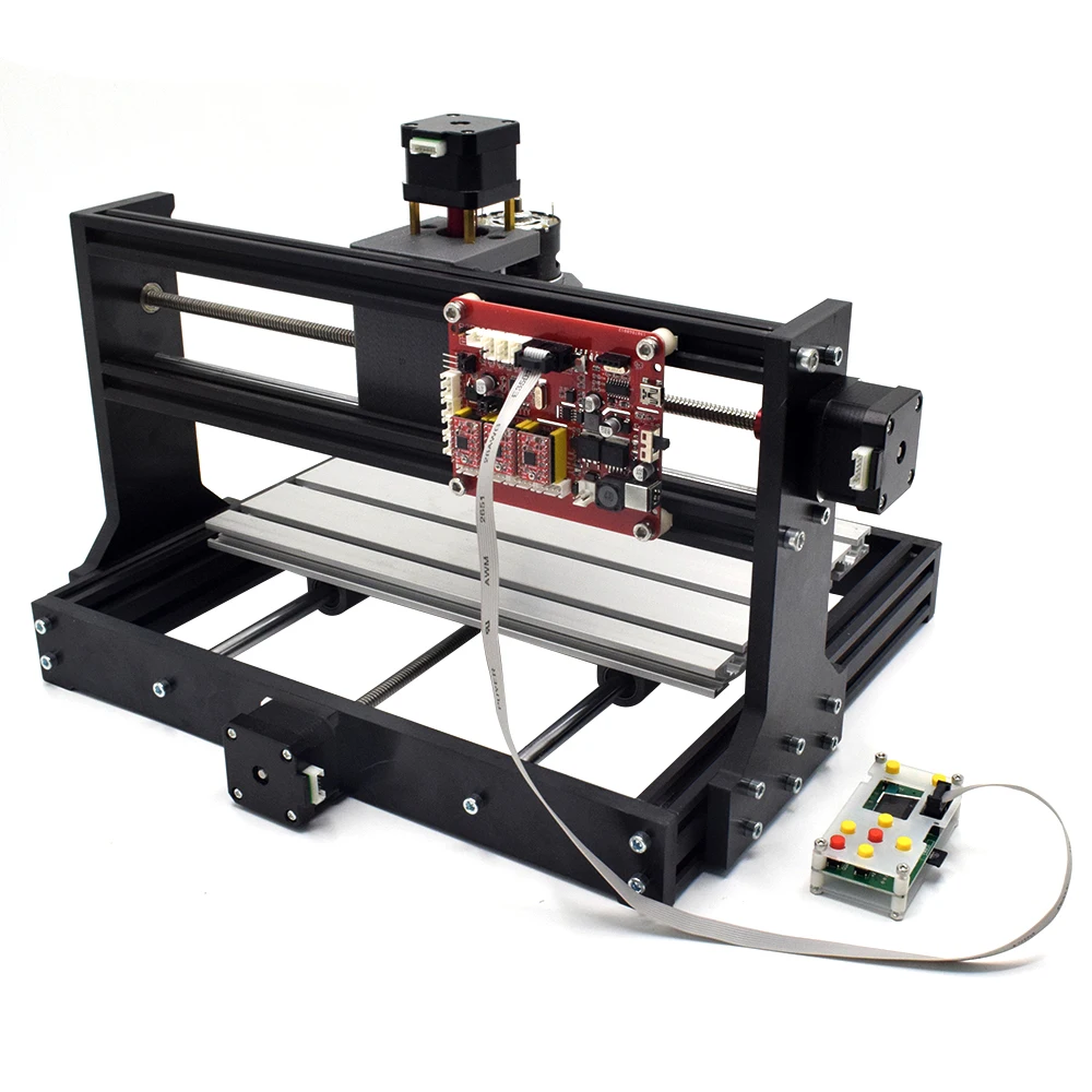 Machine de Gravure Laser CNC3018 Pro, Contrôleur Hors Ligne, pour Plastique, Bois, Acrylique, PVC, PCB, 300x180x40mm