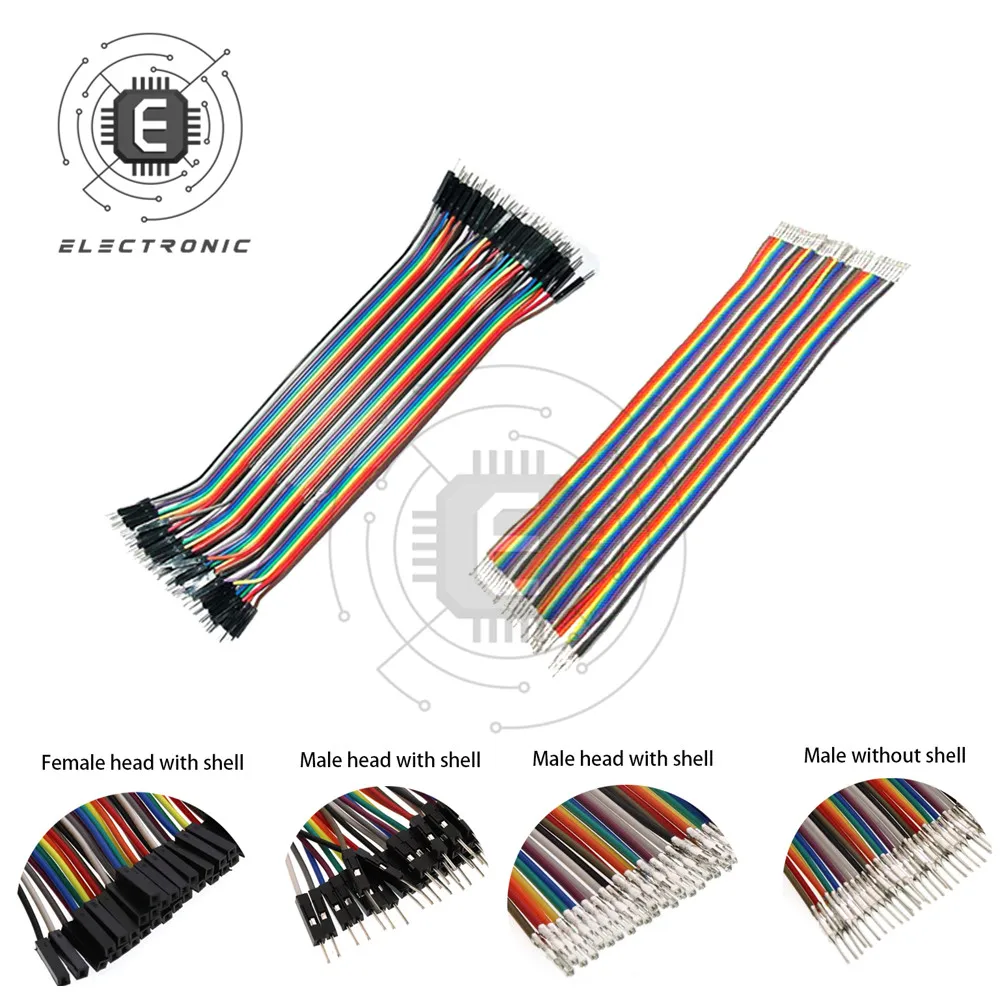 40PIN 15Cm/20Cm Dupont Lijn Man Naar Vrouw/Man Op Man/Vrouw Tot Vrouw Voor arduino Diy