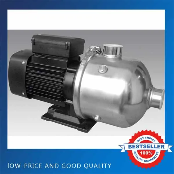 CMF12-25T 380V Three Phase Stainless Steel Multistage Horizontal Centrifugal Pump Pressurized Machine Cooling Pump