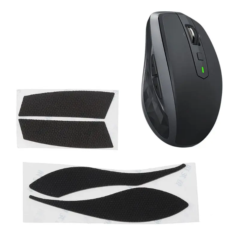 

1 Set Black Mouse Feet Mouse Skates Side Stickers Sweat Resistant Pads Anti-slip Tape For logitech MX Anywhere 2S Mouse