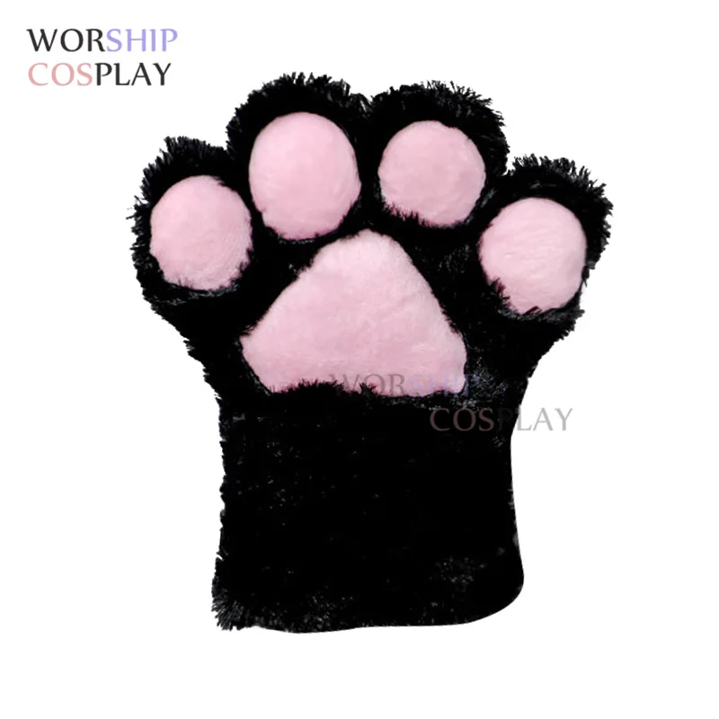 Guantes de garra de gato para chica, accesorios de Anime, regalos de disfraz, 1 pieza