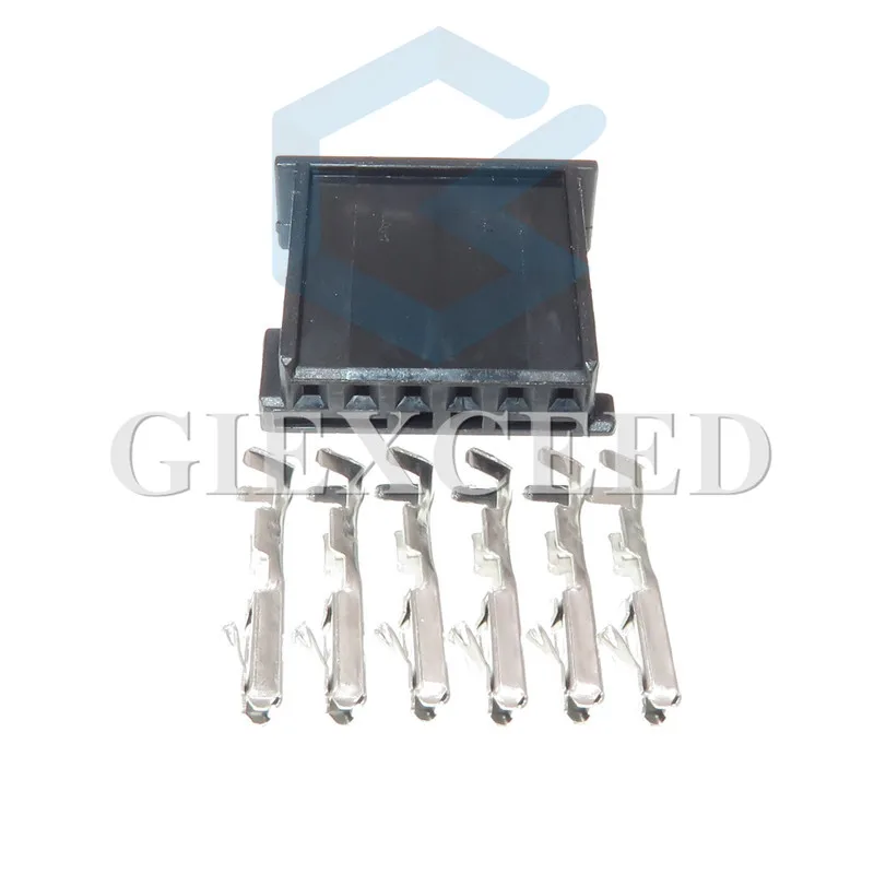 

2 Sets 6 Pin 1-1241370-3 Car Tweeter Audio Wire Socket Auto Gateway Connector AC Assembly For BMW