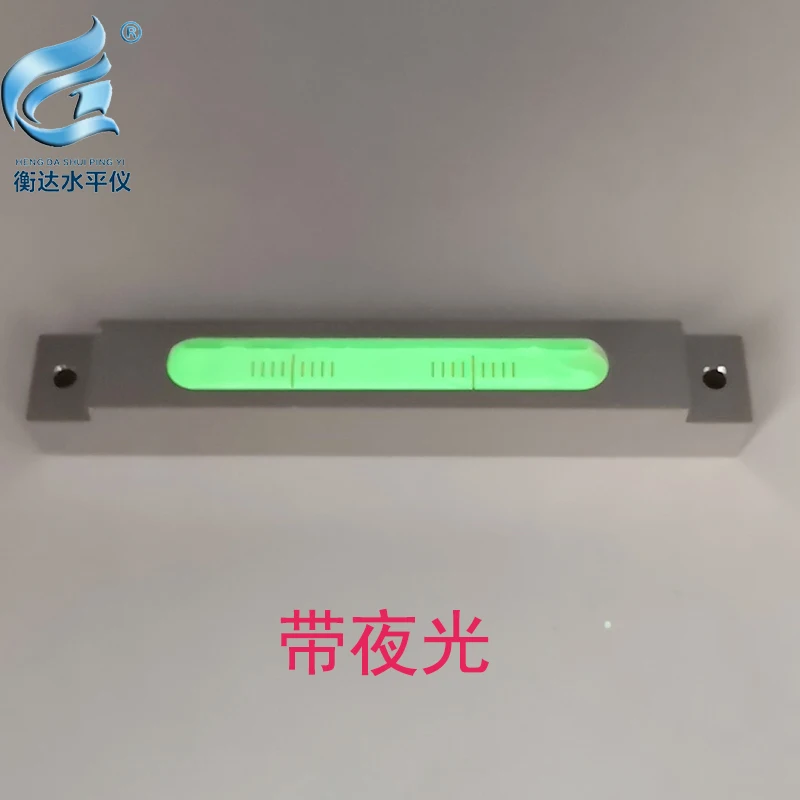 Lega di alluminio con livella luminosa bolla livello di precisione bolla livello di installazione bolla livello di precisione bolla