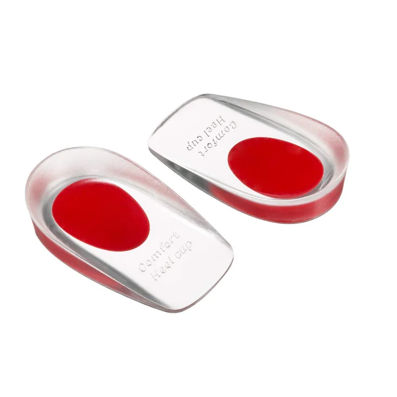 2Pcs Silikon Ferse Pads Plantarfasziitis Mann Ferse Spur Silikon Gel Ferse Tassen Ferse Schmerzen Ferse Für Schuhe fuß Silikon Fuß Pad – Detail 7