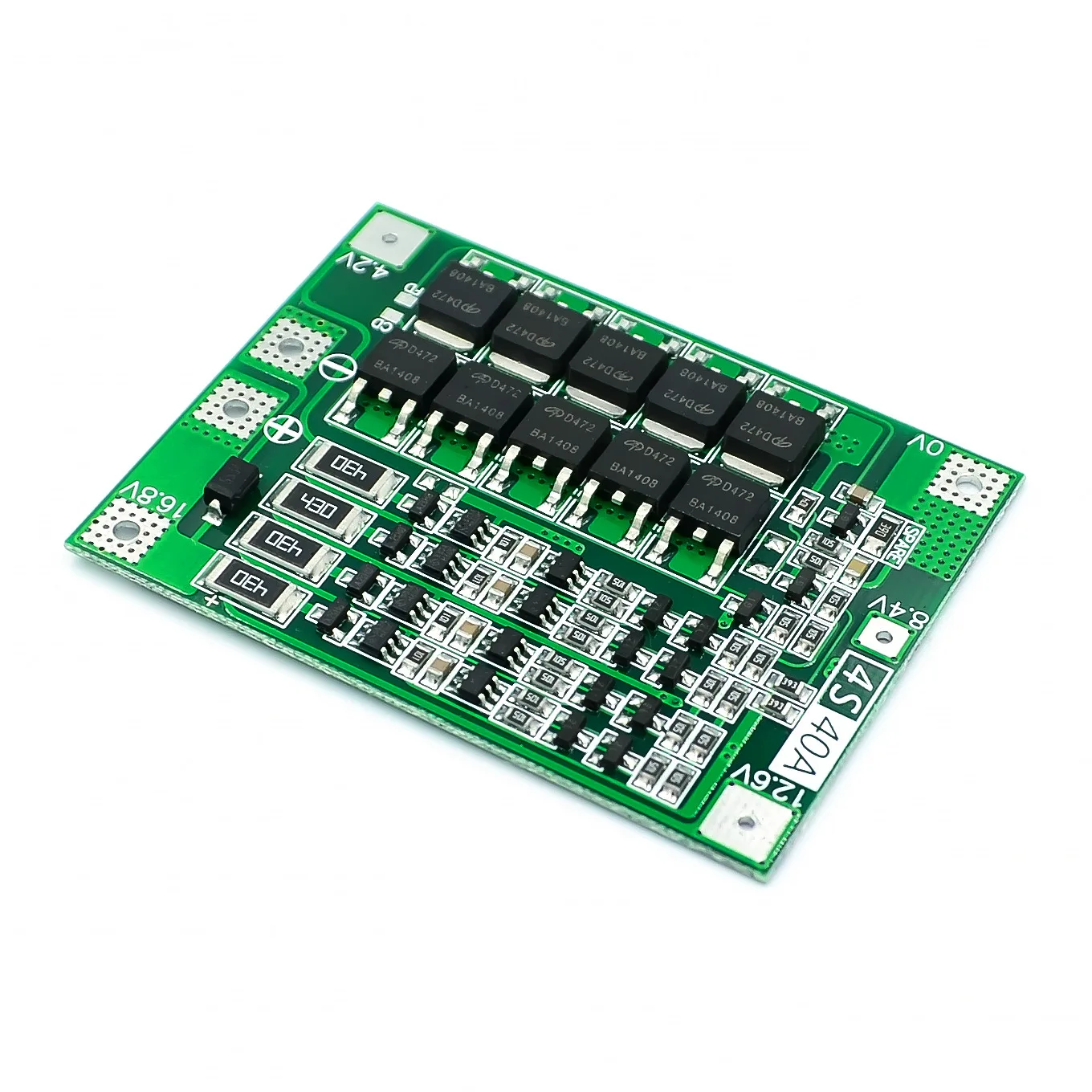 Li-ion Lithium Battery 18650 4S 40A Charger PCB BMS Protection Board Balance 18650 For Drill Motor 14.8V 16.8V Lipo Cell Module