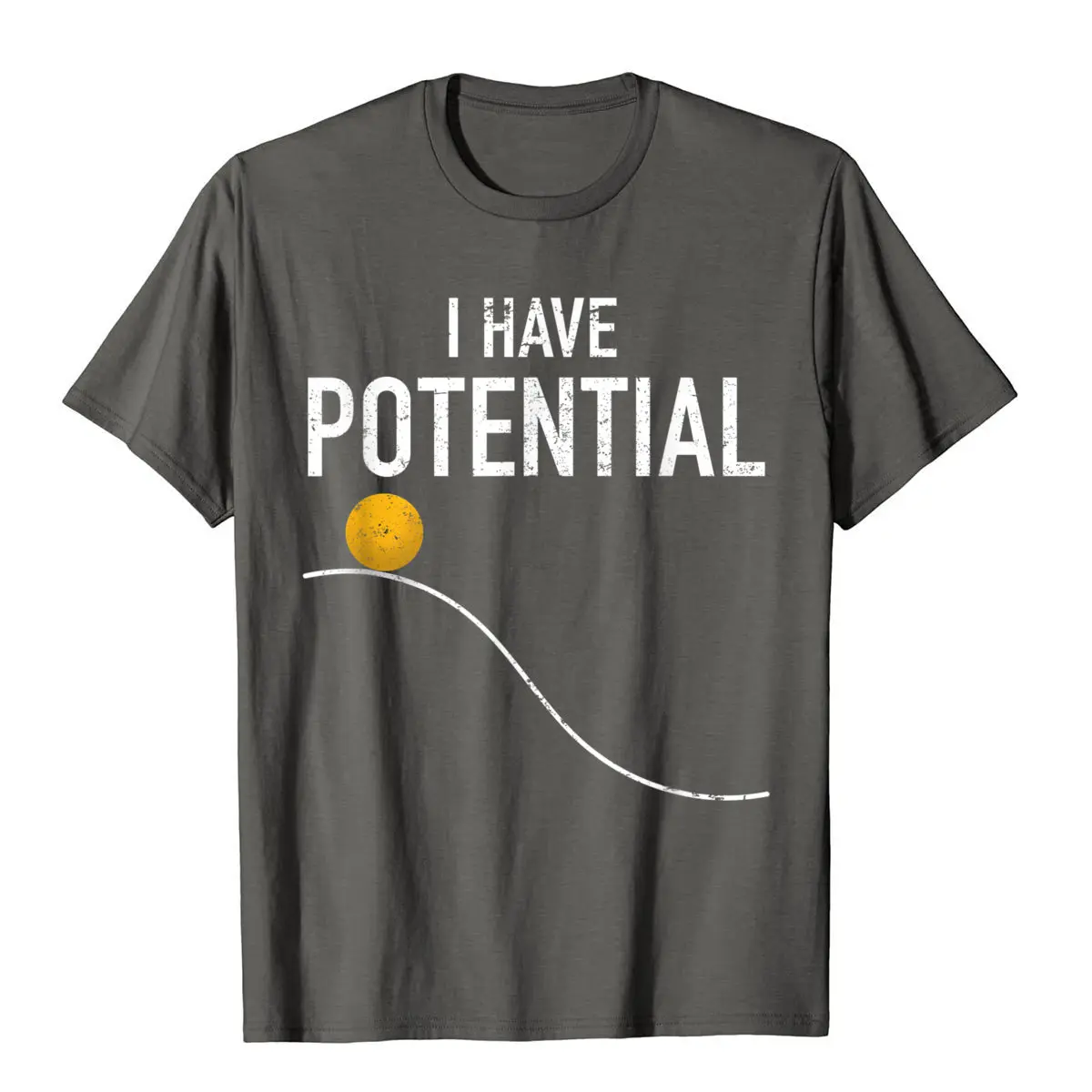 I Have potentile Energy-Camiseta divertida de profesor de física para hombres, regalos de Nerd, camisetas de fiesta, camisetas de algodón, camisetas