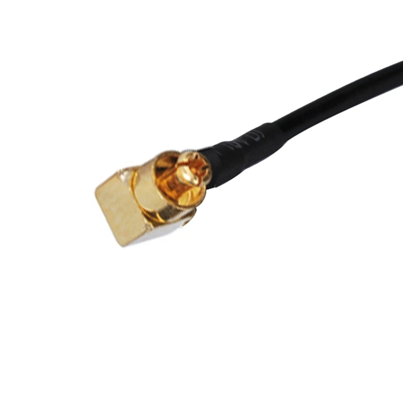 Superbat UHF Female Ke MC Card Male Right Angle Pigtail Cable RG174 15Cm RF Coaxial Cable