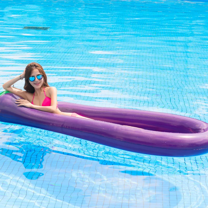 Cà Tím Nước Bơi Bơm Hơi Vòng Sàn Tàu Nổi Hàng Bơi Người Lớn Hình Tròn Được Làm Dày Hơn Cao Su Pvc Bơi Cầu Vòng Đồ Chơi
