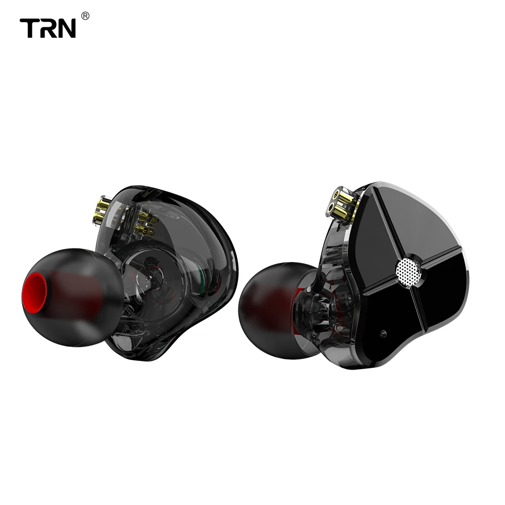 TRN ST1 1DD+1BA Hybrid In Ear Earphone HIFI DJ Monitor Running Sport Earphone Earplug Headset Detachable Cable ZST ES4 V80 V90