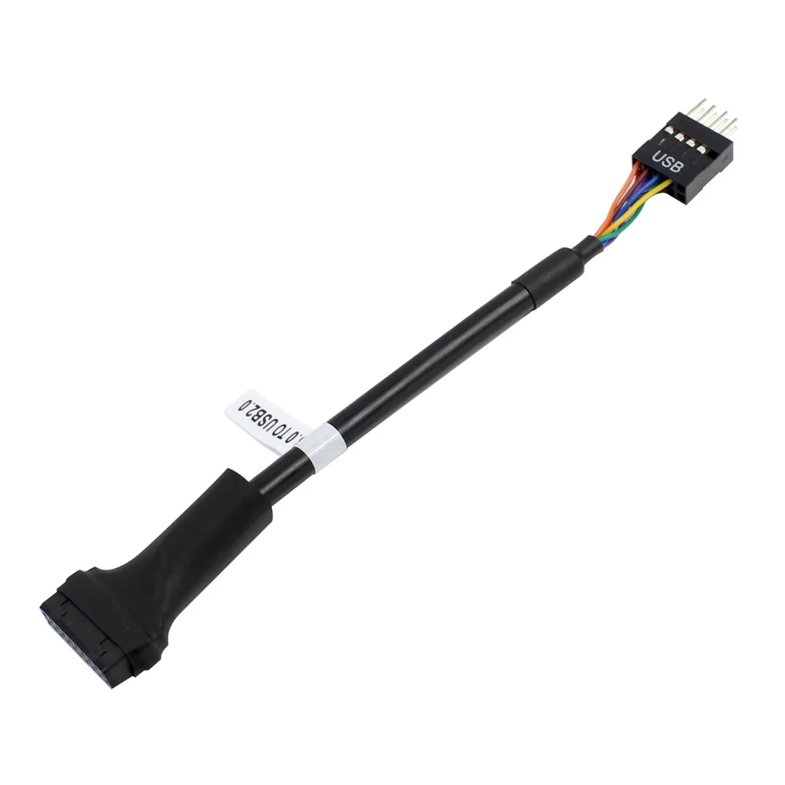 20 Pin USB 3.0 Header Female to 9 Pin USB 2.0 Male Adapter Converter Wire Data Cable For Desktop Computer PC Mainboard