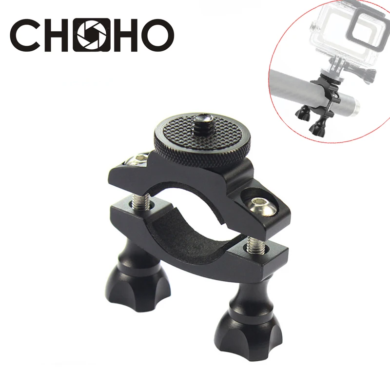 Uchwyt na kierownicę roweru Uchwyt aluminiowy CNC do motocykla Vlog dla Gopro Hero 13 12 DJI OSMO Akcesoria do kamery akcji Insta