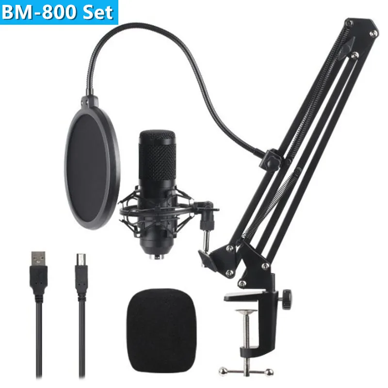 Metall USB Kondensator Aufnahme Mikrofon Für Laptop Windows Nieren Studio Aufnahme Gesang Voice Over, YouTube Webcast Karaoke