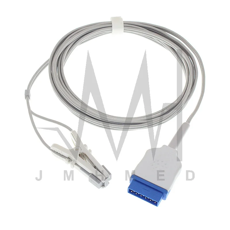 Compatible Pluse Oximeter Spo2 Probe Sensor Cable of GE Marqutte Dash 3000 4000 5000 with Mas tech Oximetry Monitor.