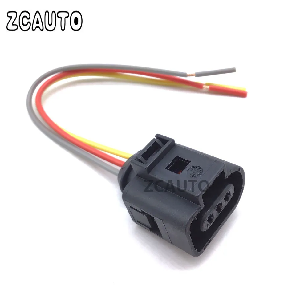 For VW Passat Golf Jetta Audi A3 A4 A5 A6 Q5 Q7 Camshaft Cam Sensor 3 Pin Wire Connector Plug Harness 1J0973703 3D0973703