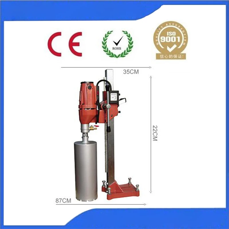 Diamond Core Drill Machine OB-405 Heavy Duty Drilling Machine 4980W Multi-function Concrete Drilling Machine